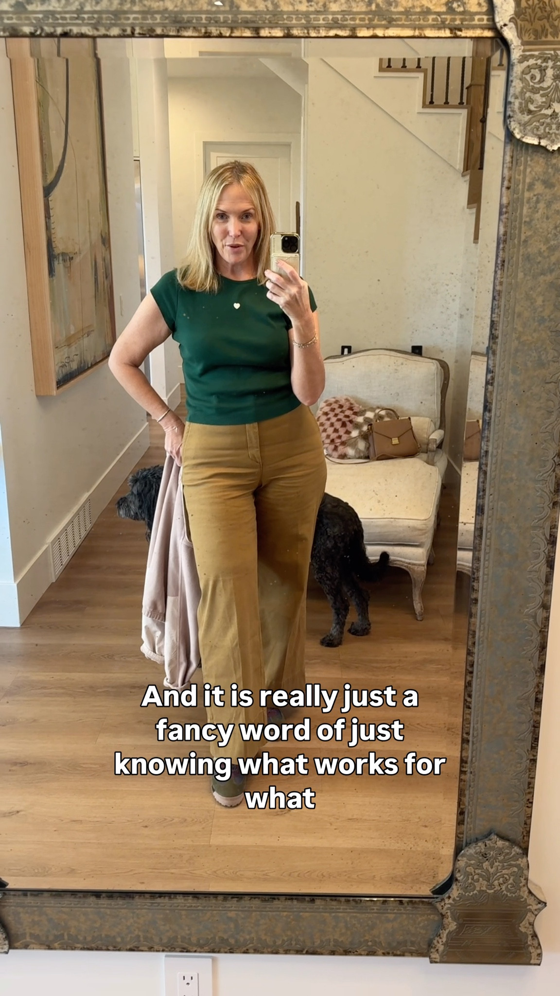 Strategic dressing! I’m taking my pets to the vet, but I learned from last time… don’t wear sweaters to pet appointments! 

All in all I love this color combo. It’s still pretty neutral but not boring. 

What do you do to strategize your outfits? 


#LTKootd #LTKdayinmylife #LTKstorytime