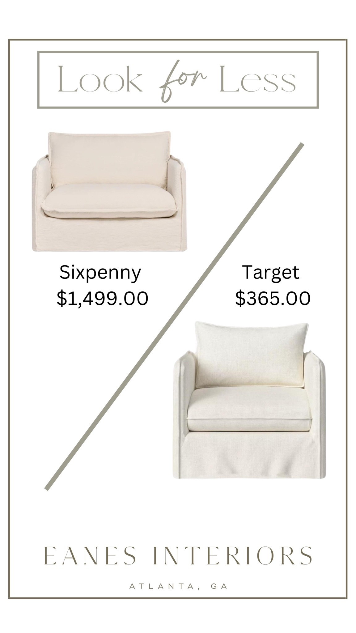 Which is your favorite? Budget always wins for me! 

#upholsteredsidechair #lookforless #budgetsidechair

#LTKstyletip #LTKhome