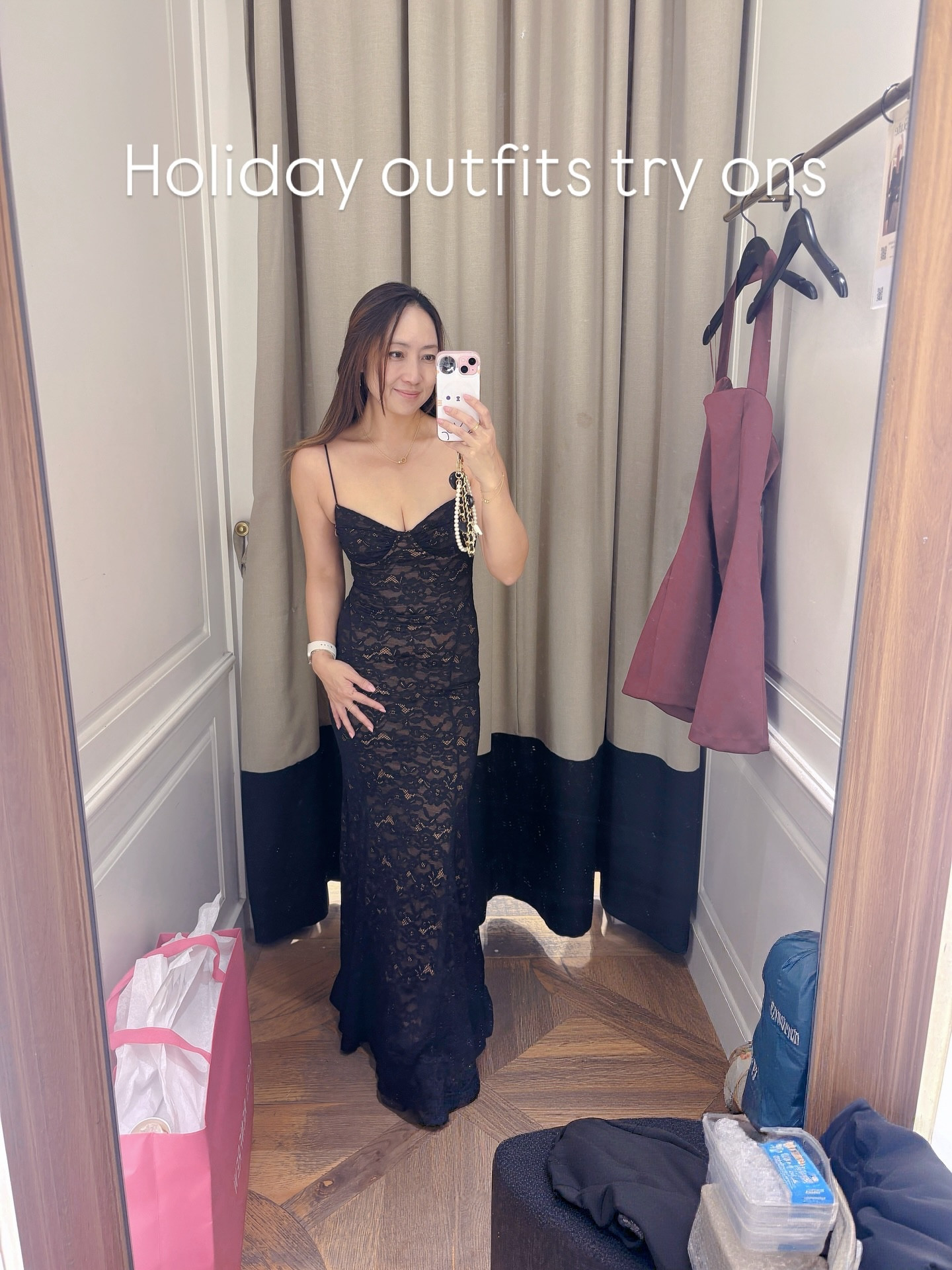Holiday season is coming… and here I am back at the mall trying on clothes I absolutely don’t need 😂✨But honestly… can we ever have too many dresses?
Asking for a friend. (It’s me. I’m the friend.)

Comment: LINKS and I’ll send you over all the outfits links! 
#petitefashion #petitestyle #holidayoutfits #holidaystyle #mallfinds #tryonhaul #petiteinspo #canadianblogger #canadianinfluencer #fashionreels #petitegirls #petiteootd