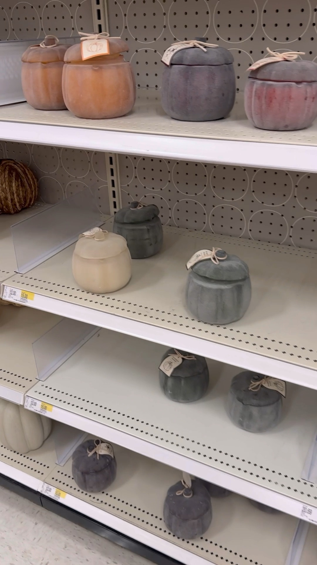 Pumpkin Lovers! Save 20% on these beautiful ceramic pumpkin dish ware and grab these pumpkin candles starting at only $5 while they are still in stock! @target #targetcircleweek 

#LTKOver40 #LTKSaleAlert #LTKHome