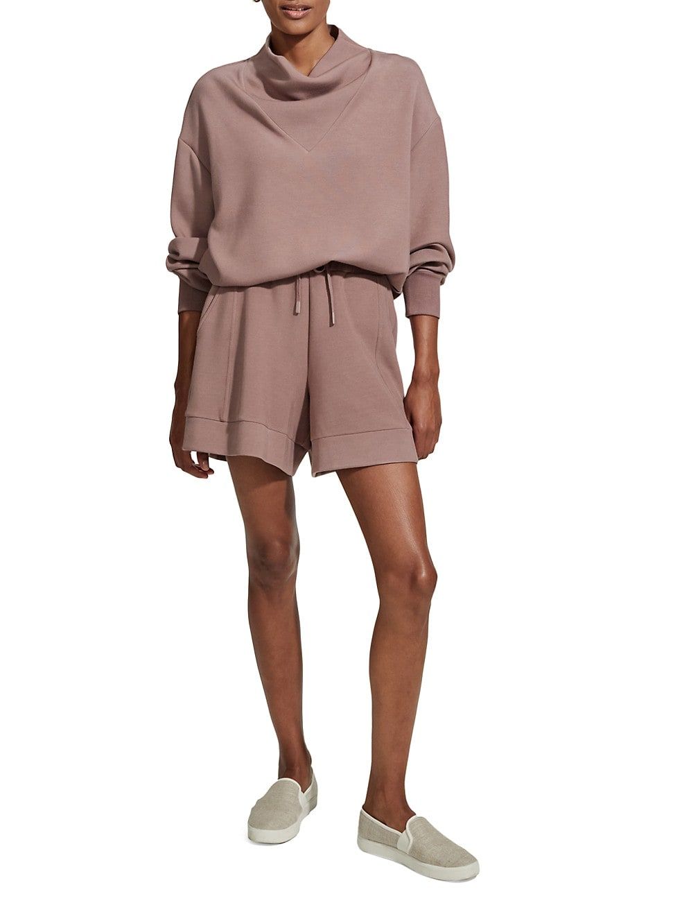 Betsy Melangé Cowl Sweatshirt | Saks Fifth Avenue