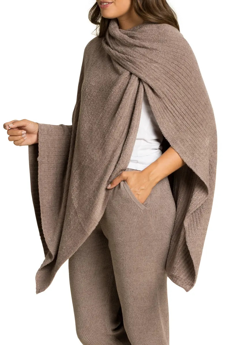 Barefoot Dreams® CozyChic Lite® Ribbed Travel Wrap | Nordstrom | Nordstrom