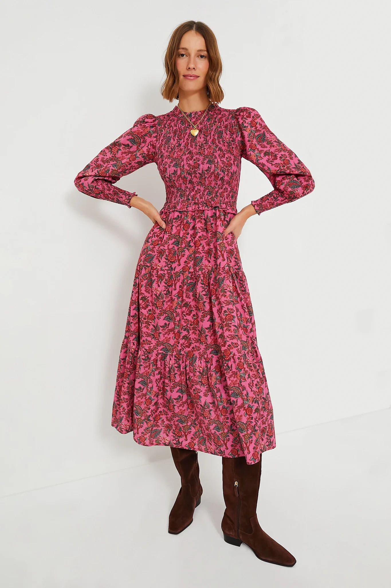 Pink Occitane Ivy Maxi Dress | Tuckernuck (US)