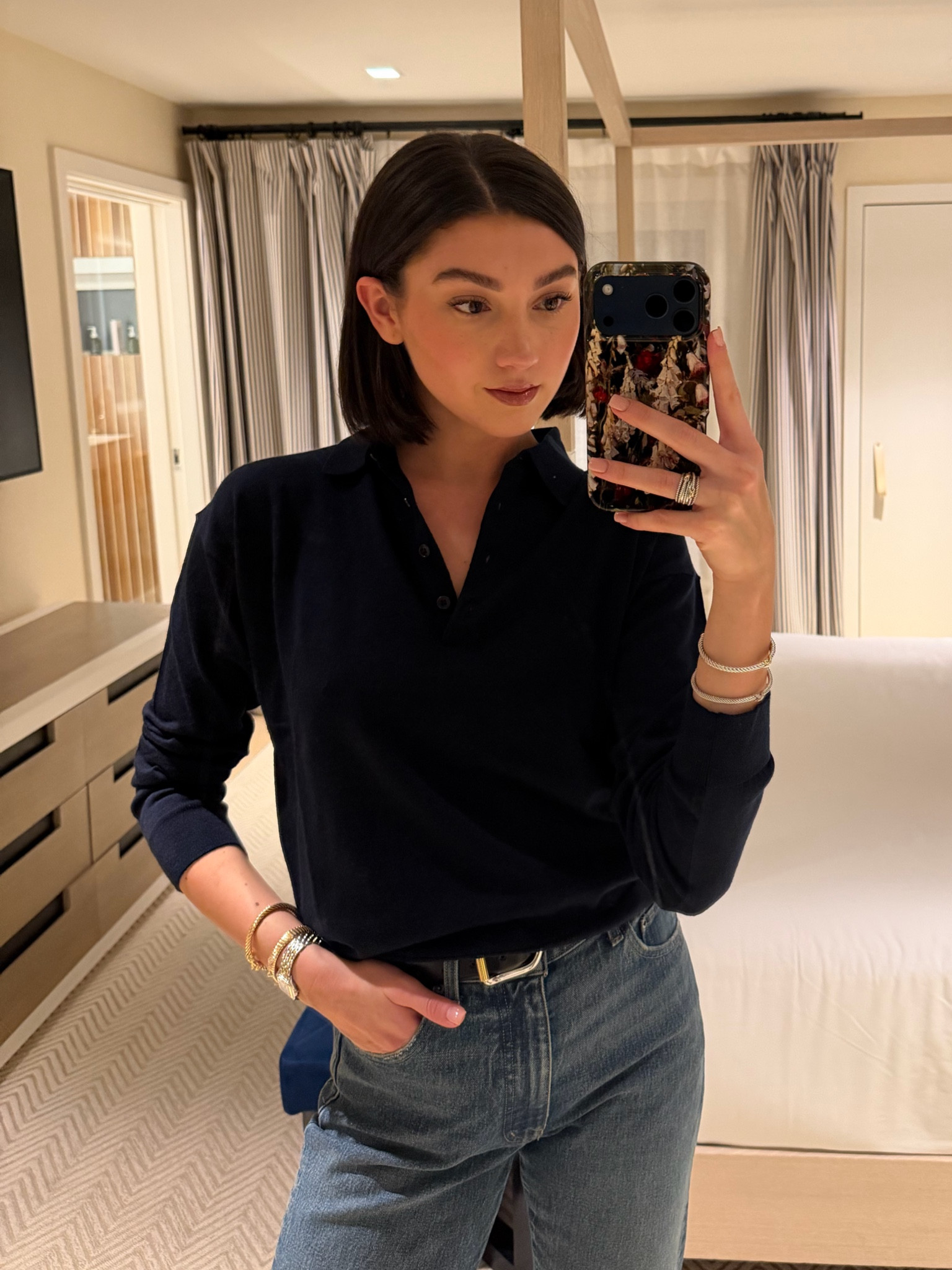 this merino wool sweater will be on repeatttt for me this spring  @madewell #madewell #madewellpartner #ad