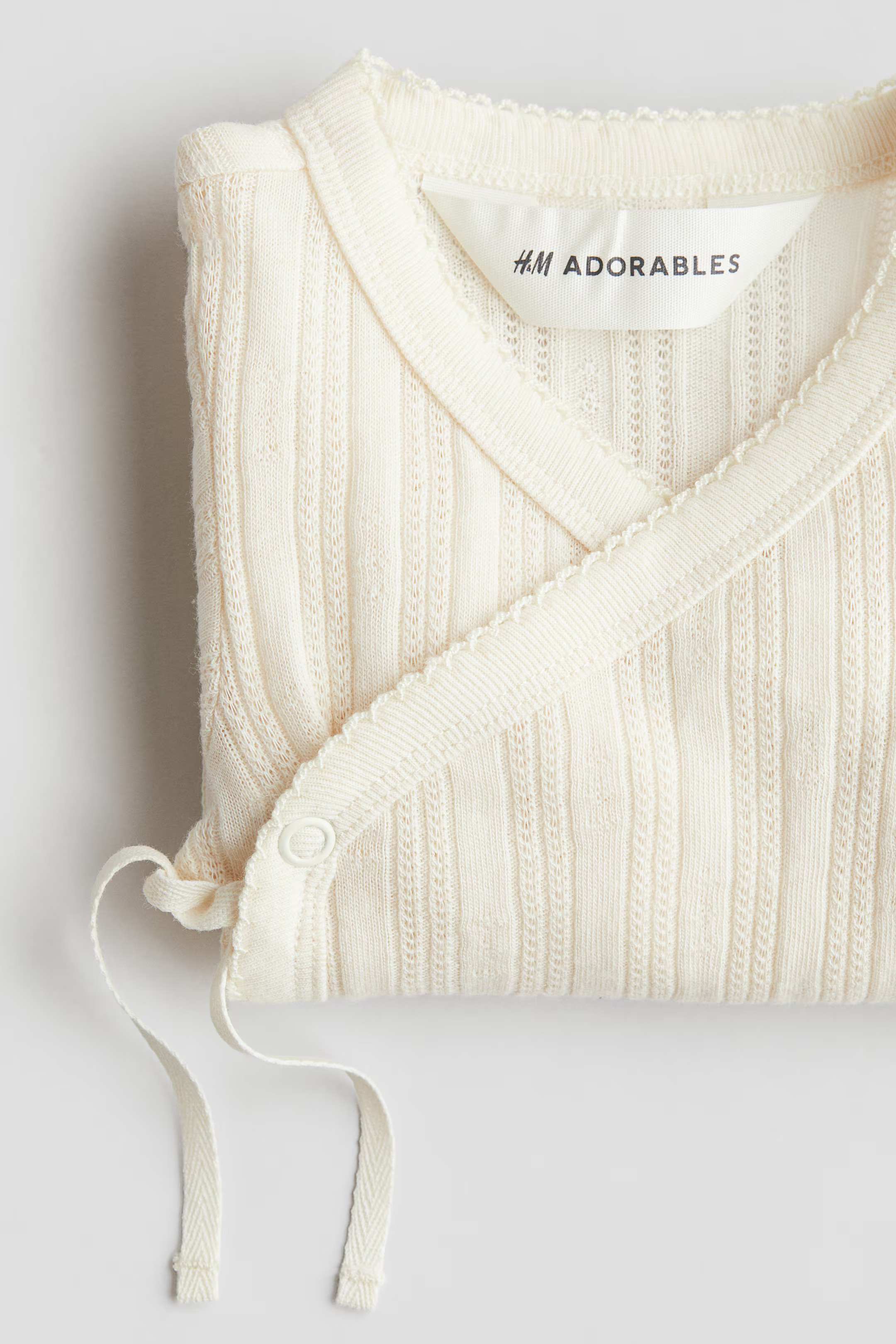 Pointelle Jersey Bodysuit | H&M (US + CA)