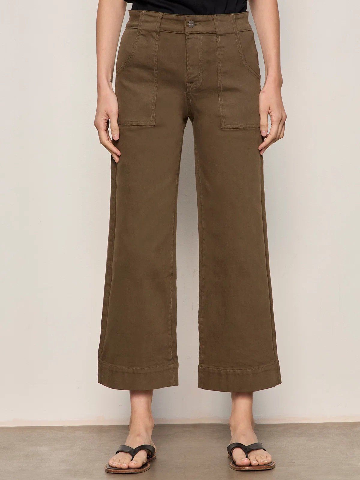 INSIDER CROP FORAGE GREEN | Sanctuary Clothing