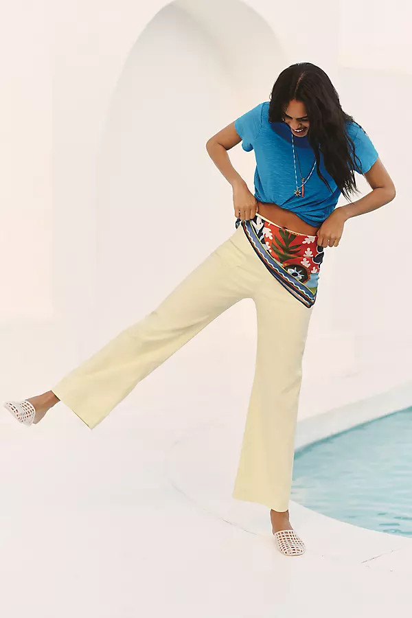 The Colette Magic Fabric Full-Length Pants by Maeve | Anthropologie (US)