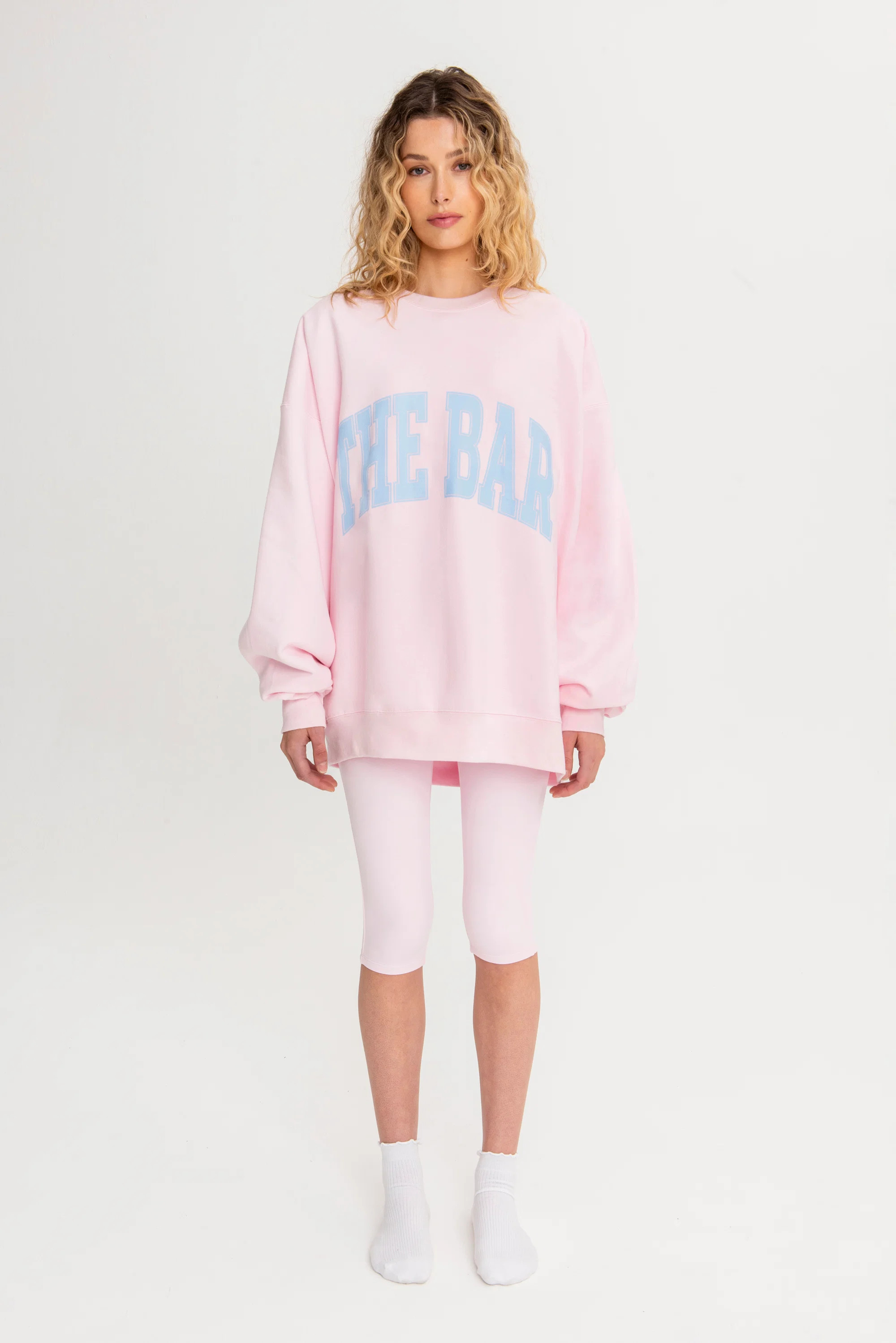 INSIDE OUT REVERSIBLE SWEATSHIRT - PEONY / IRIS | The Bar