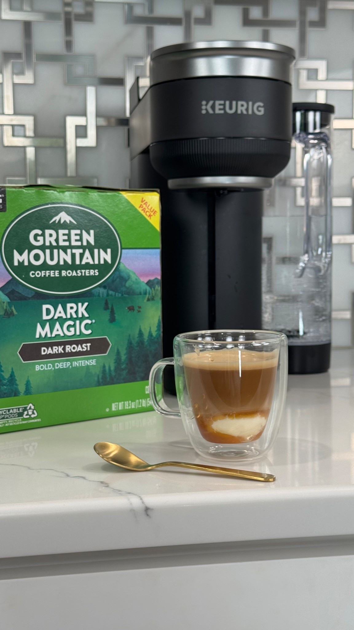 #AD ☕️💫 Meet your new coffee BFF — the Keurig® K-Crema Brewer! @Keurig @Target

From that first cozy cup to bold espresso-style shots or a dreamy crema-topped treat, this machine does it all. I made this Salted Caramel Affogato in minutes, and wow — café vibes at home!

The magic? The K-Crema uses 5x more pressure than traditional brewers to create a rich, smooth flavor with that signature silky crema on top. It’s the perfect balance between classic convenience and coffeehouse indulgence.

Whether you’re brewing for guests or just your daily pick-me-up, the K-Crema makes every sip feel special.

🛒 Linking the brewer + my favorite K-Cup® pods so you can make your own coffee creations at home!

#TargetPartner #Target #CoffeeLover #Keurig #LTKhome #Affogato #LTKcoffee #LTKfinds #LTKkitchen #TargetStyle

#LTKHome