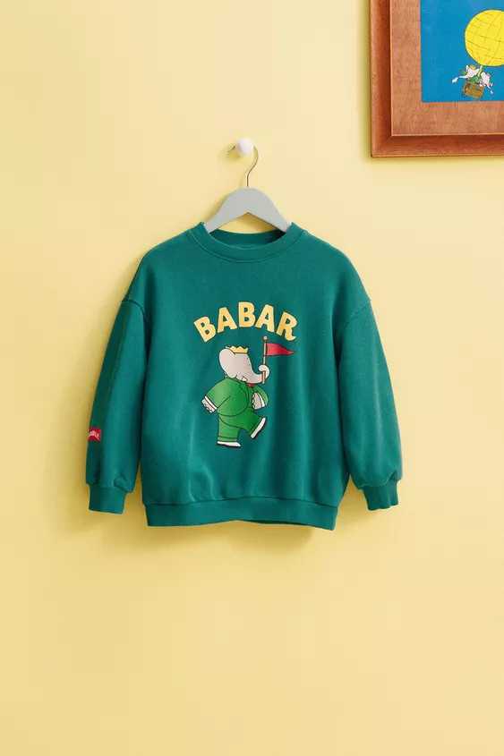 BABAR ™ PRINT SWEATSHIRT | Zara US