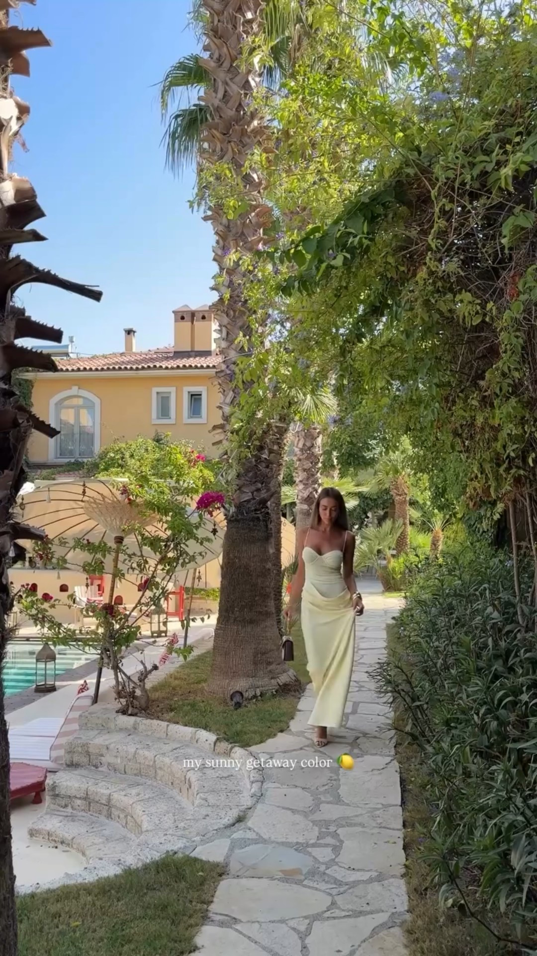 go-to vacay hue 🍋 @peppermayo 

#ad #peppermayo #vacayoutfit #vacayootd #vacationdress #outfitcheck #outfitoftheweek #girlhood #2025colortrends