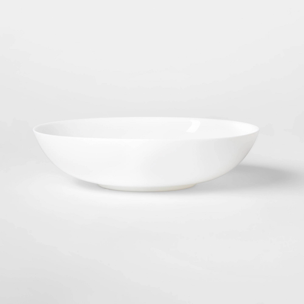 32oz Glass Pasta Bowl White - Made By Design | Target