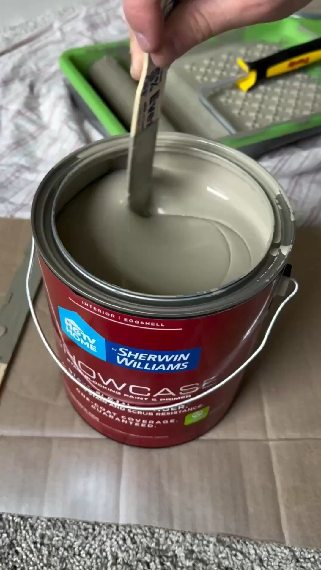 We went for it with this color in our bedroom and have no regrets. The double board and battens are probably my favorite too. 

Everyone deserves a retreat and this is ours. 

#diy #bedroom #paint #masterbedroomdesign #masterbedroom #inspiration #paintcan #cozy #nature #studioclay

#LTKHome