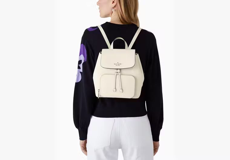 Kristi Medium Flap Backpack | Kate Spade Outlet