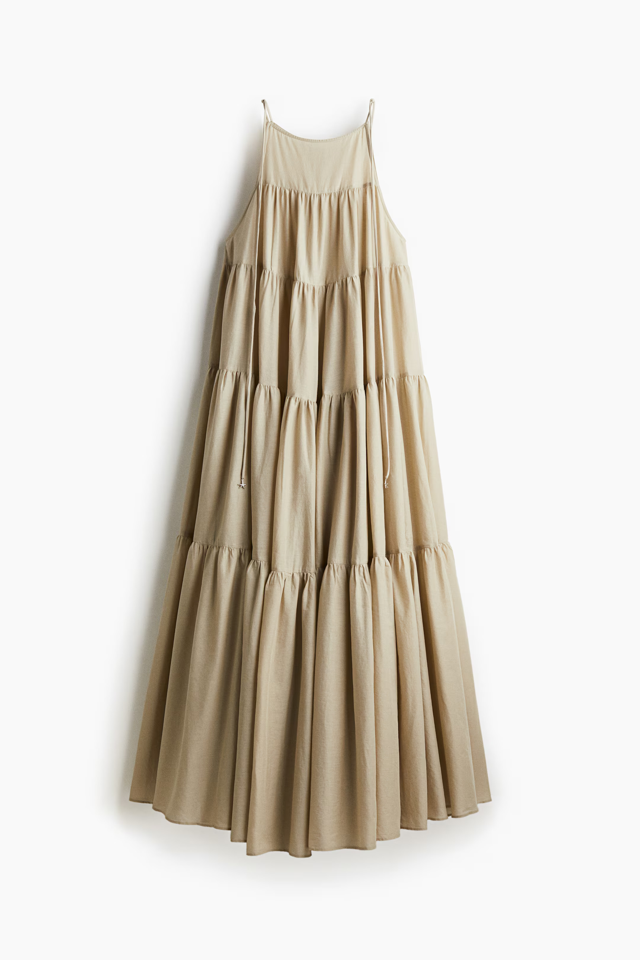 Tiered tie-strap dress | H&M (UK, MY, IN, SG, PH, TW, HK)