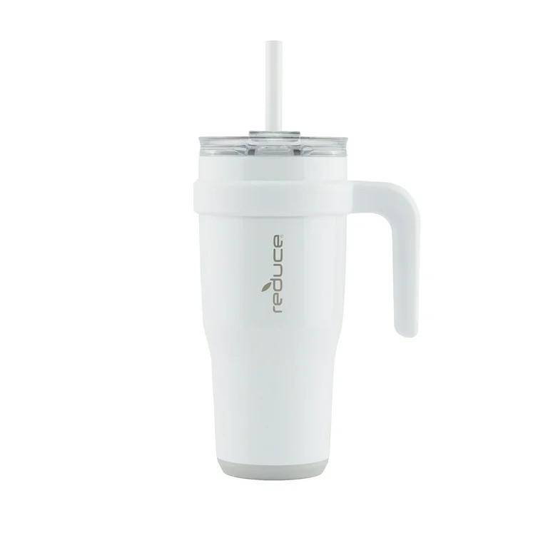 Reduce Vacuum Insulated Stainless Steel Cold1 24 fl oz. Tumbler Mug with 3 Way Lid, Straw, & Hand... | Walmart (US)