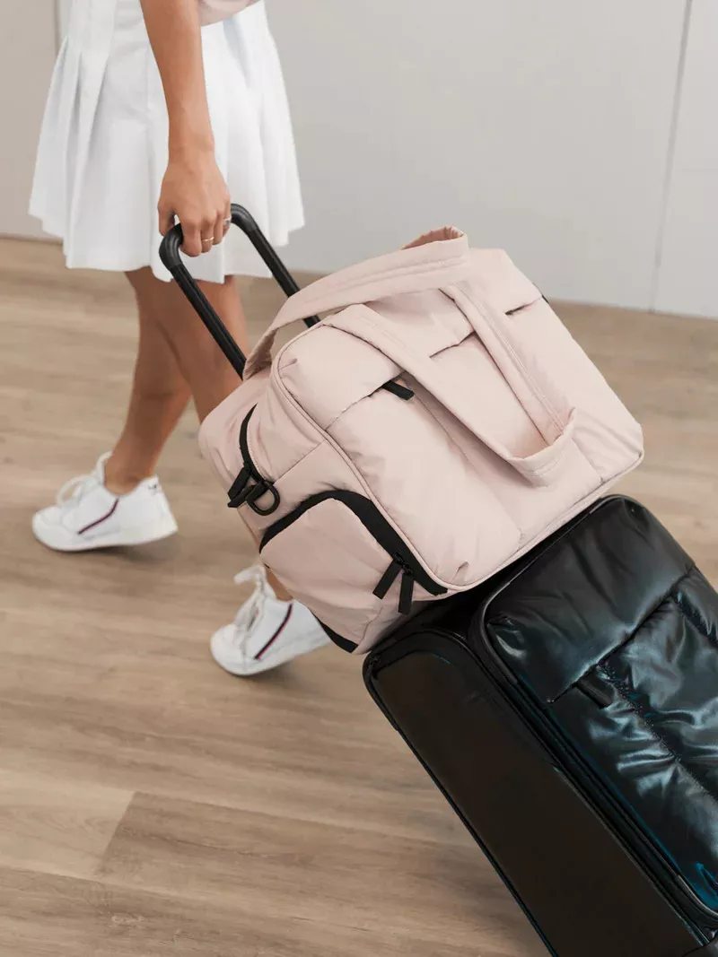 Luka Large Duffel | CALPAK Rose Quartz