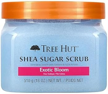 Exotic Bloom Shea Sugar Body Scrub - 18 oz: Exfoliating & Hydrating Bliss for Radiant Skin | Amazon (US)