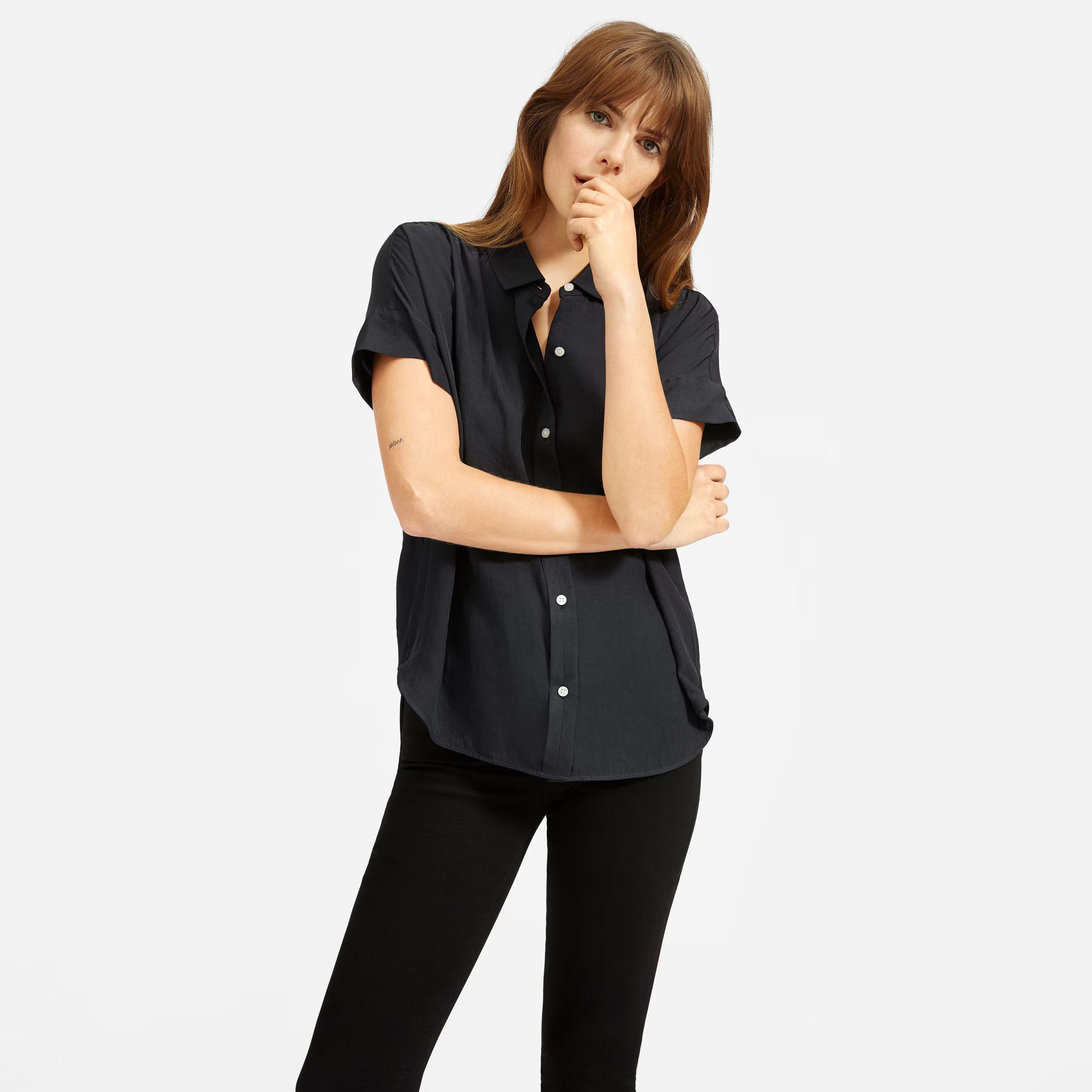The Japanese GoWeave Light Square Shirt | Everlane