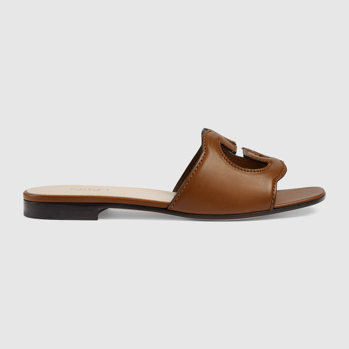 Women's Interlocking G cut-out slide sandal | Gucci (US)