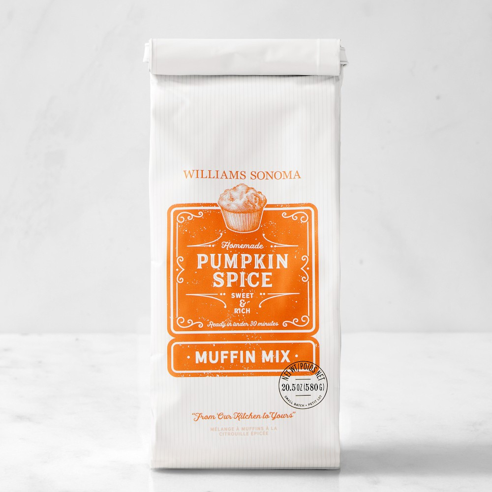 Williams Sonoma Muffin Mix, Pumpkin Spice | Williams-Sonoma