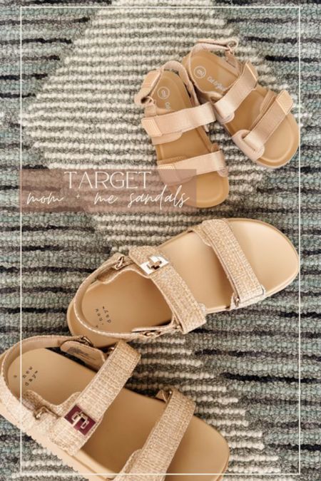These matching Target sandals are so cute! Can’t wait for summer!

#LTKSpringSale #LTKsalealert #LTKfindsunder50