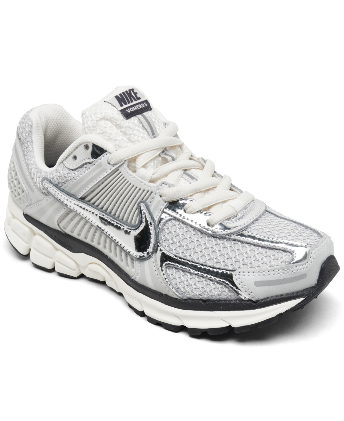 Nike Women's Zoom Vomero 5 Casual Sneakers from Finish Line - Photon Dust/Chrome | Macy's