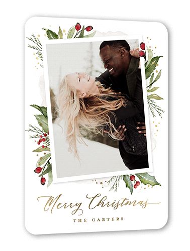 Snapshot Berries Holiday Card | Shutterfly