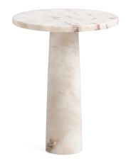 18in Solid Marble Accent Table | Furniture & Lighting | Marshalls | Marshalls