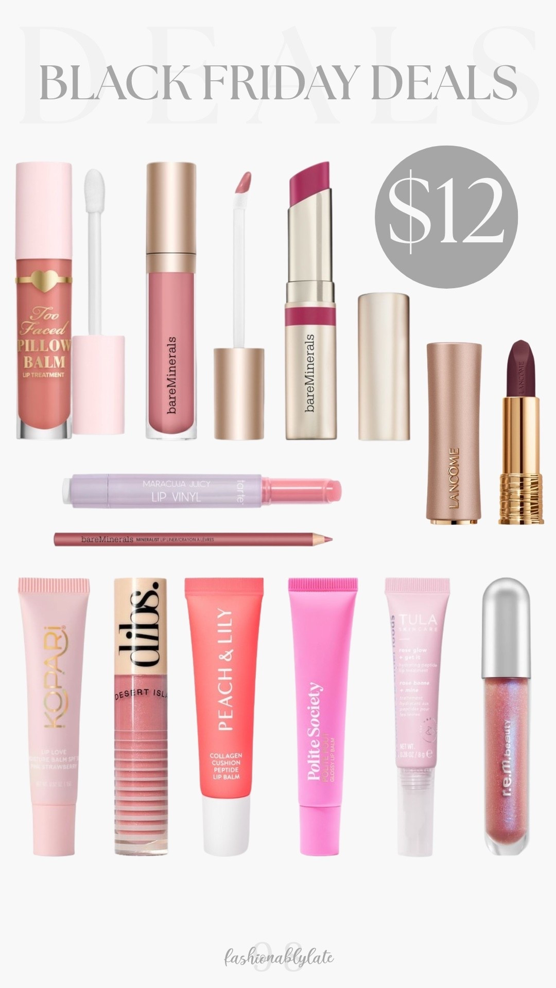 black friday deals | $12 lip products 

#LTKBeauty #LTKCyberWeek #LTKSaleAlert