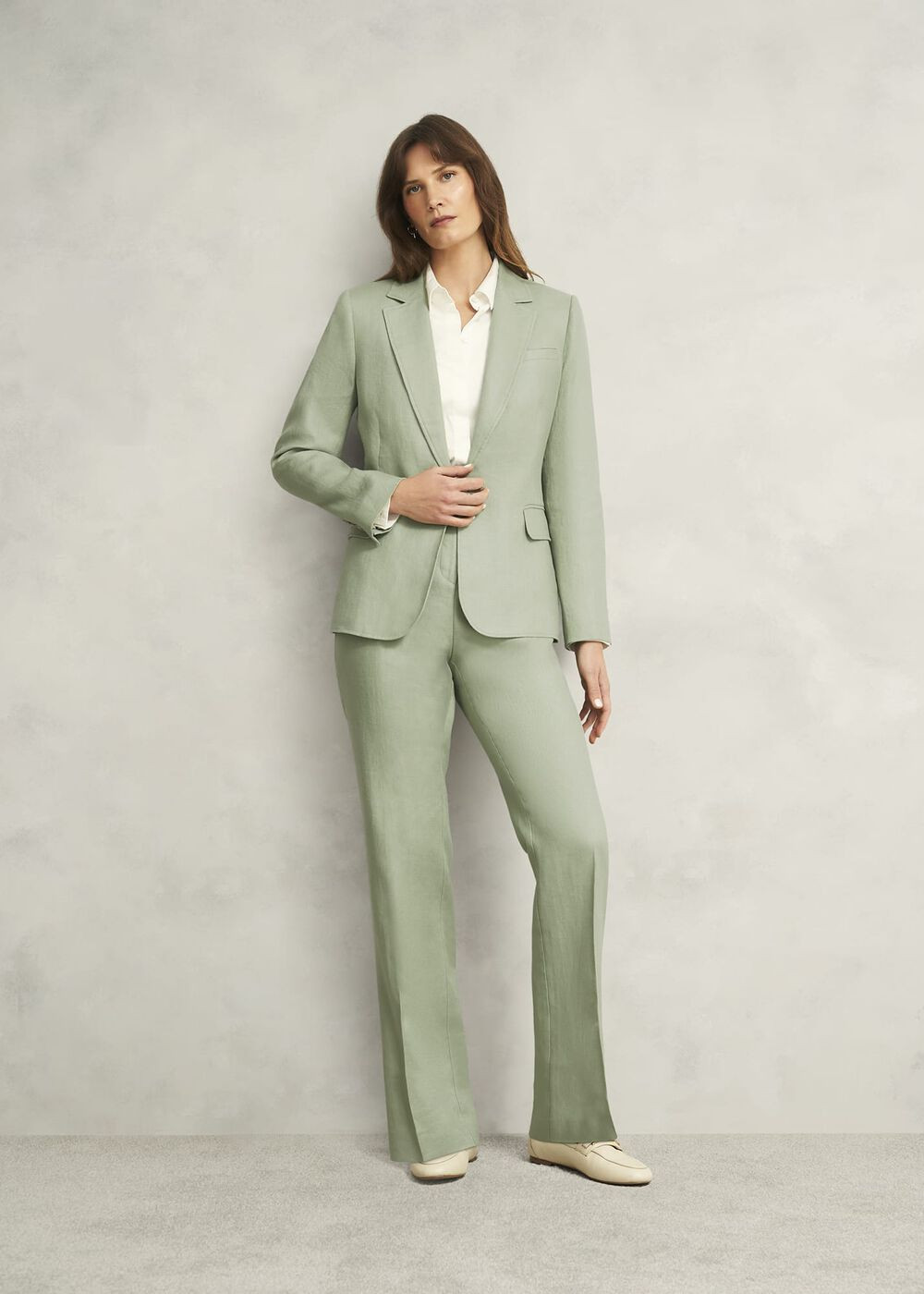 Marietta Linen Jacket | Hobbs UK | | Hobbs