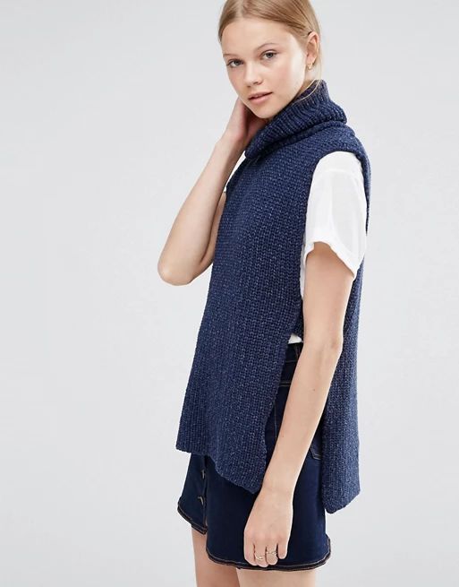 Vero Moda Rollneck Gillet Sweater | ASOS US