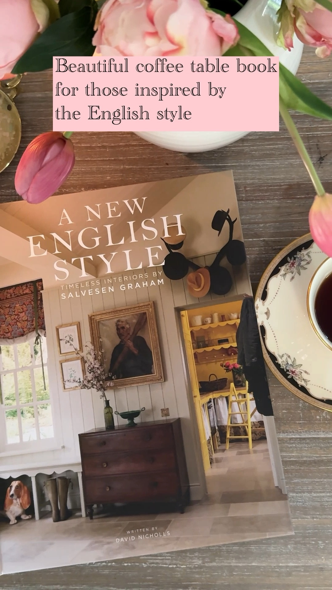A beautiful and inspiring coffee table book for those who love and are inspired by English style, and the Modern Cottage aesthetic 

A New English Style by Salvesen Graham 

coffee table book, English style interior, modern cottage style interior, home decor book, 

#LTKHome #LTKFindsUnder50