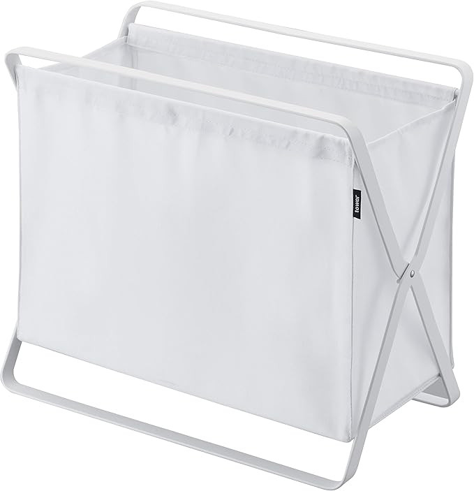 YAMAZAKI home Tower Storage Hamper White | Amazon (US)