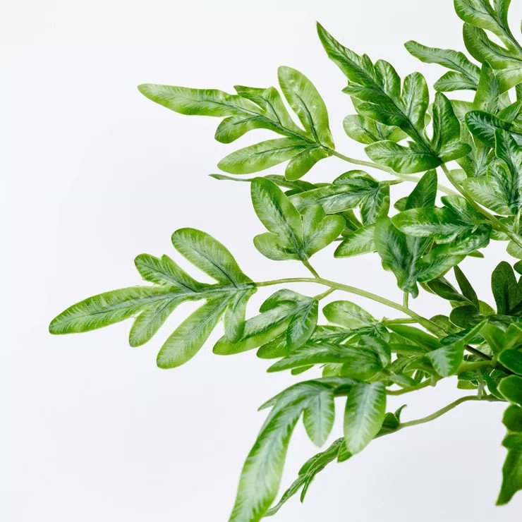 Small Artificial Ribbon Fern Leaf in Pot - Threshold™ designed with Studio McGee | Target