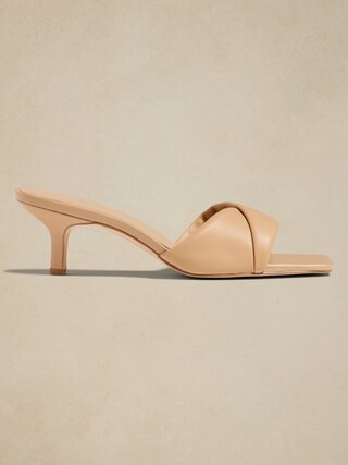 Kitten Heel Sandal | Banana Republic Factory
