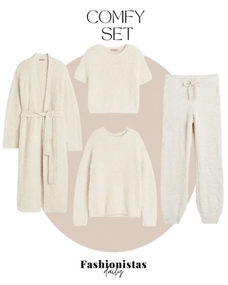 Comfy sets 🧸

outfit inspiration, loungewear, fall outfits, fluffy joggers, H&M, fluffy top, dressing gown, bathrobe, Nederland. 

#LTKSeasonal #LTKeurope #LTKstyletip