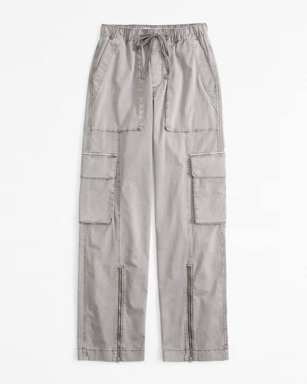 Baggy Cargo Pull-On Pant | Abercrombie & Fitch (US)