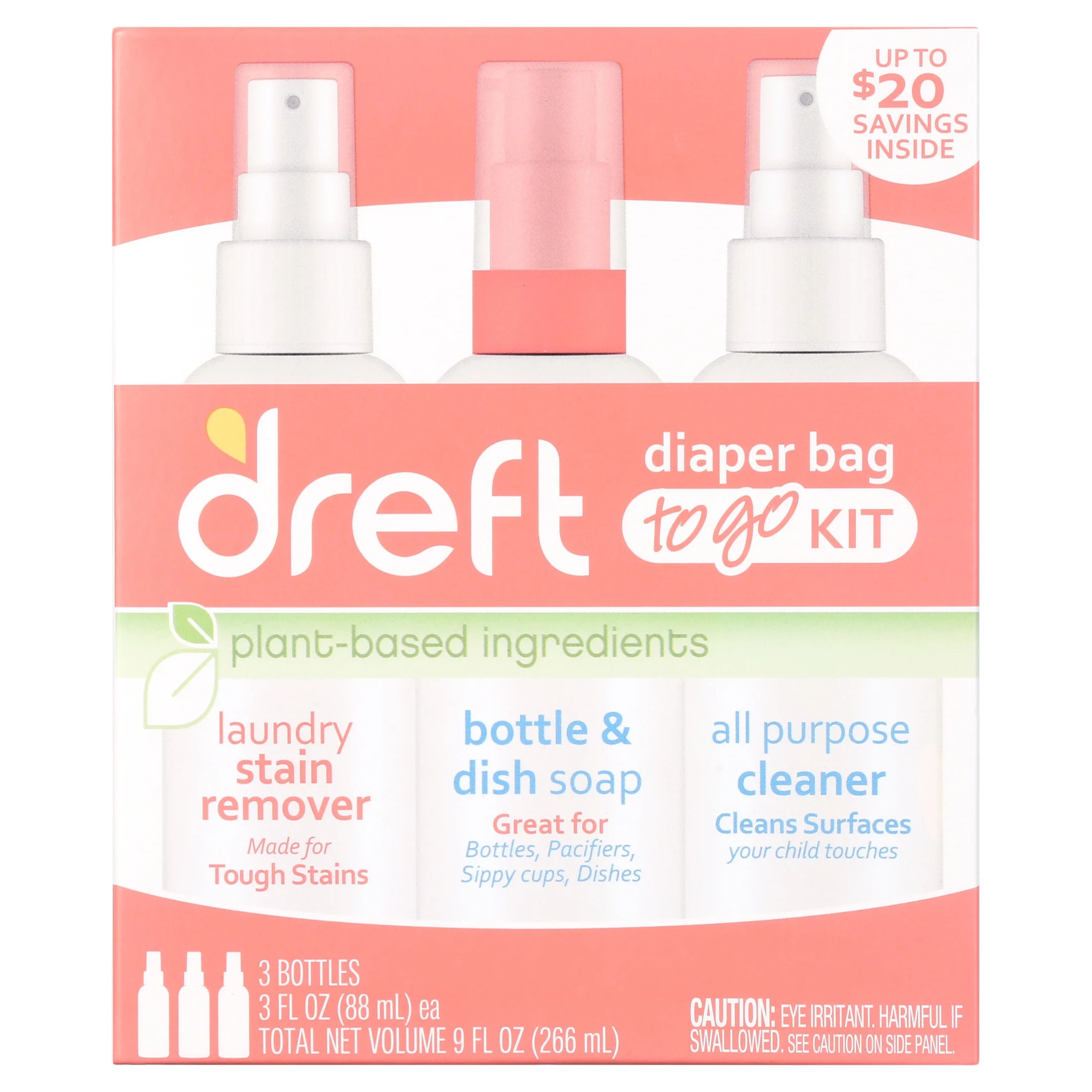 Dreft Diaper Bag To Go Kit | Walmart (US)
