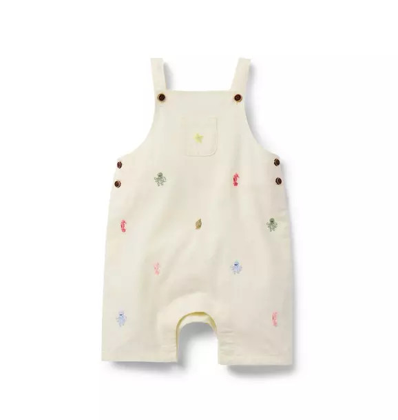 Baby Embroidered Sea Friends Overall | Janie and Jack