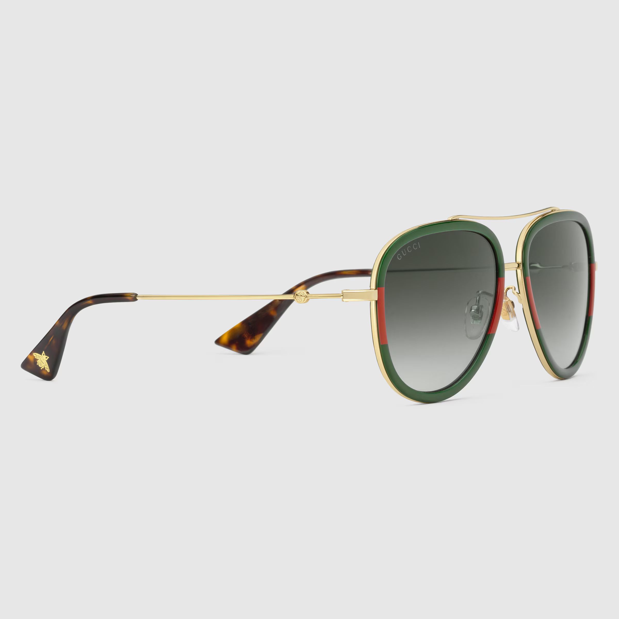 Aviator metal sunglasses | Gucci (US)