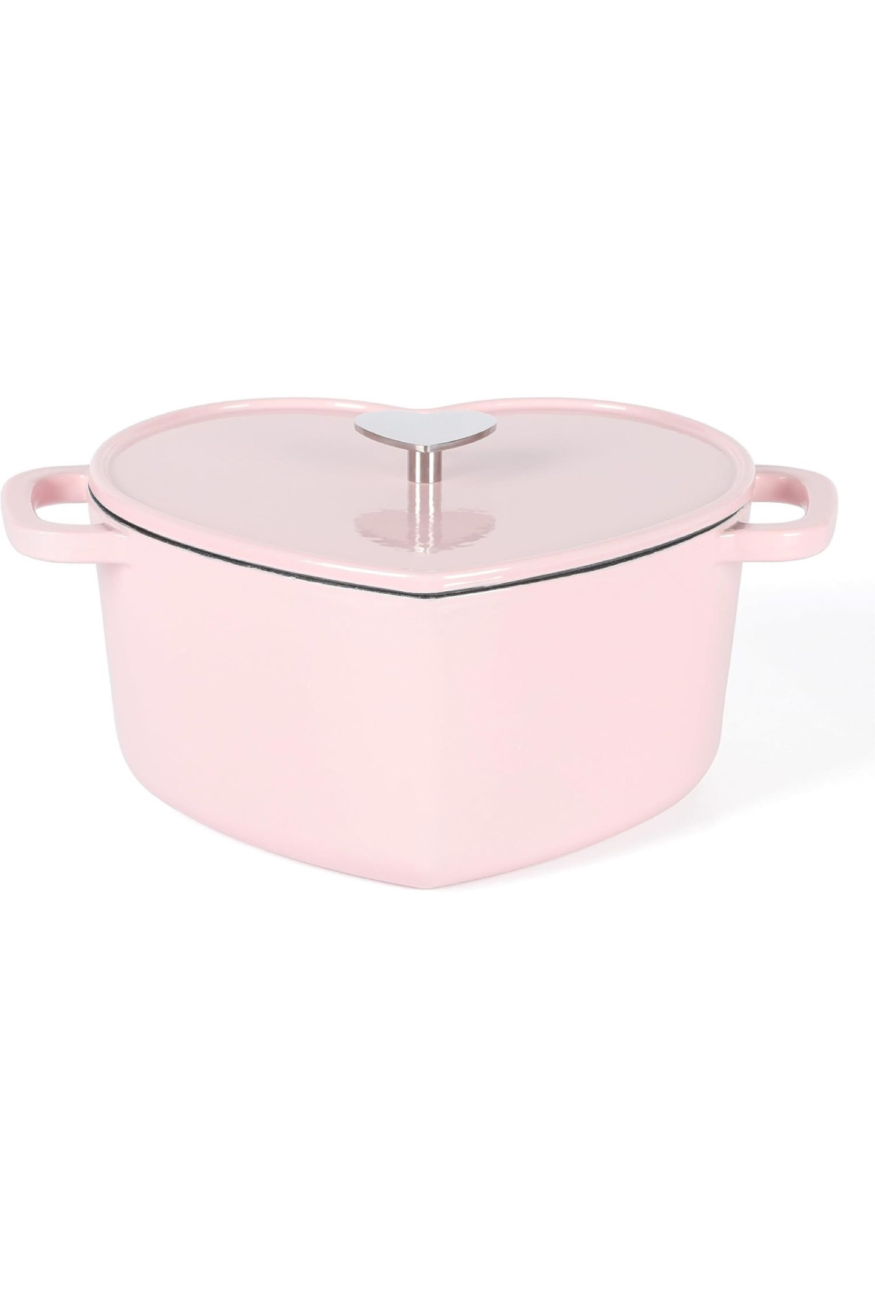 The Martha Stewart Heart Shaped 4-Quart Enamel Cast Iron Dutch Oven is a versatile and stylish kitchen essential perfect for cooking a variety of dishes. With its 4-quart capacity, it’s ideal for small to medium-sized meals. Made from durable cast iron with an enamel coating, it ensures even heat distribution and retention. Its soft pastel pink color and heart-shaped design make it a charming addition to any kitchen, making it a fantastic gift for Valentine’s Day. Not only is it functional for stovetop and oven use, but its unique design also makes it a thoughtful and lasting gift for someone special.

#LTKFindsUnder100 #LTKGiftGuide #LTKHome