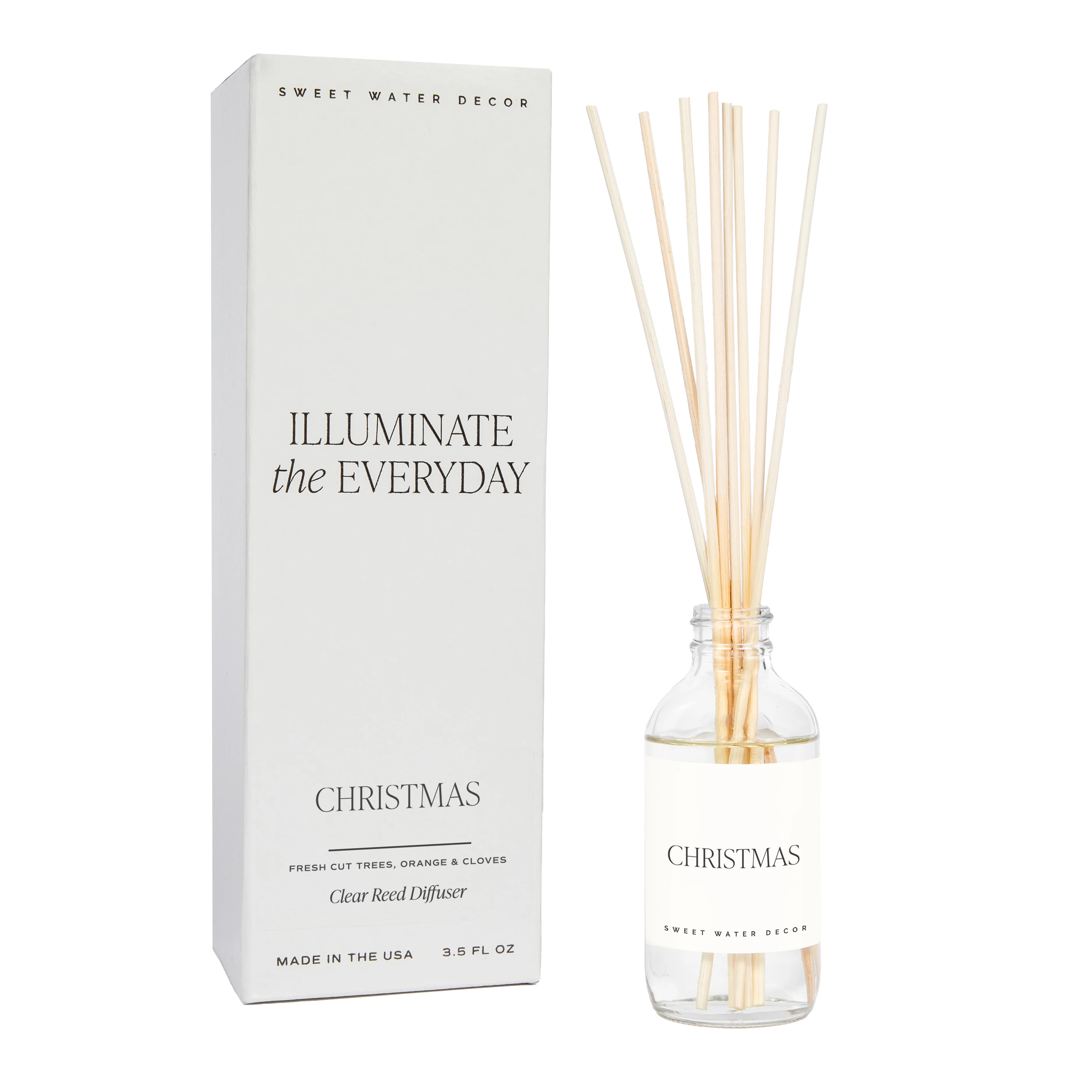 Christmas Clear Reed Diffuser | Sweet Water Decor, LLC