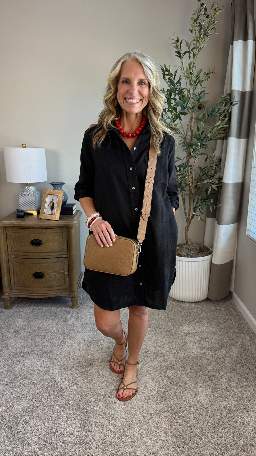 Every woman needs a good little black dress, this one is so fabulous. You’re gonna love it. Go ahead and order multiple colors. I’m wearing an extra small. The Crossbody bag is such a cute leather bag and you can personalize it. Great Mother’s Day idea. @Quince 

#LTKMothersDay #LTKOver40 #LTKootd