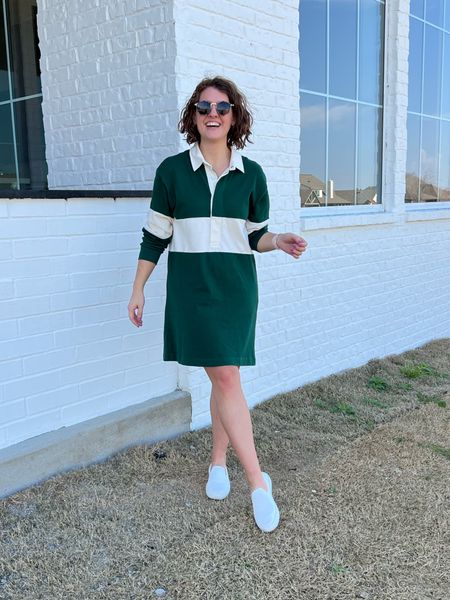 Still not over the jersey dress 💚 It is so fun to style and I love how comfortable it is.

#LTKstyletip #LTKsalealert