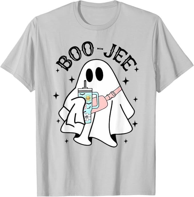 Spooky Season Cute Ghost Halloween Costume Boujee Boo-Jee T-Shirt | Amazon (US)