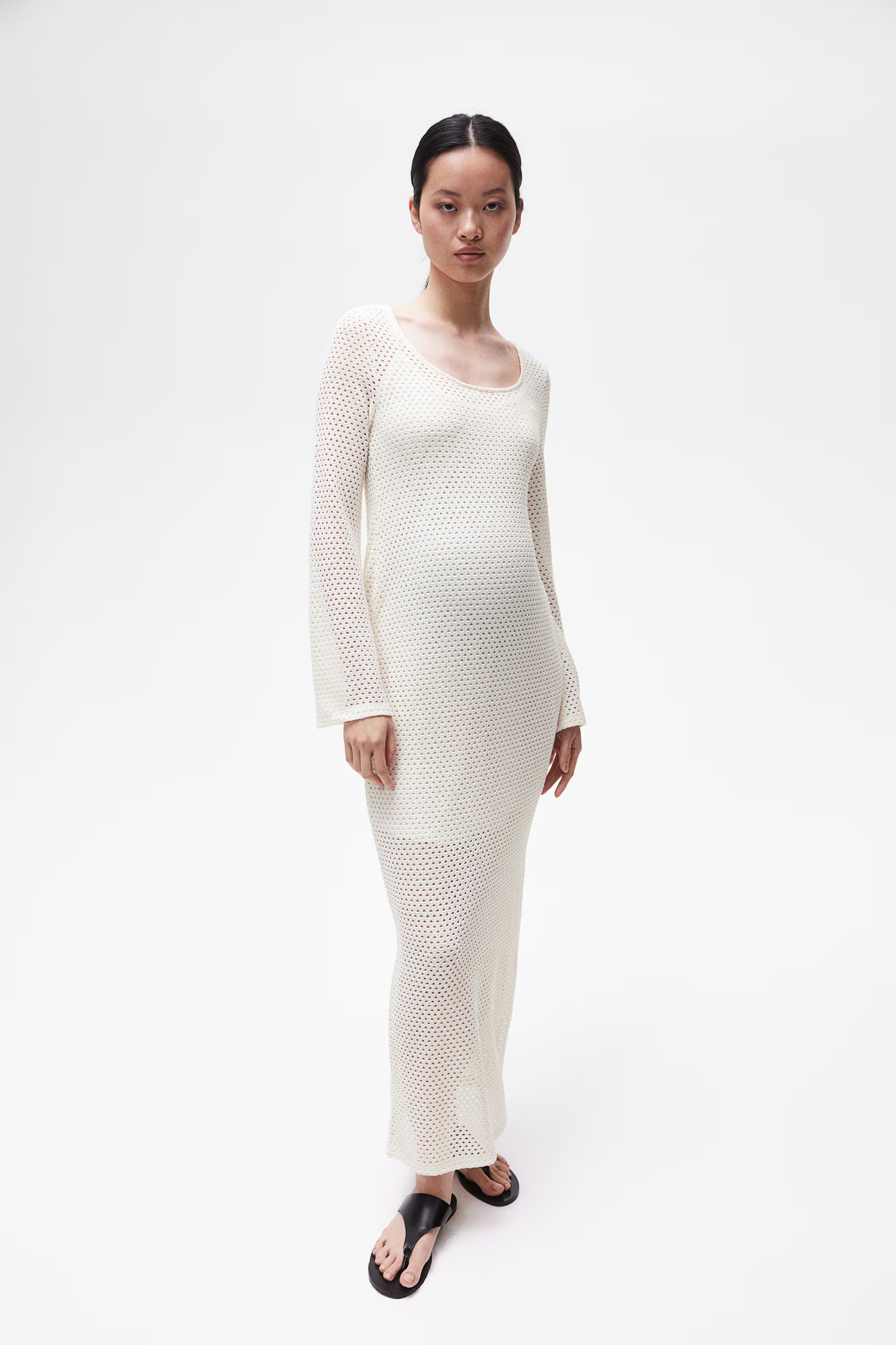 MAMA Hole-knit Dress | H&M (US + CA)