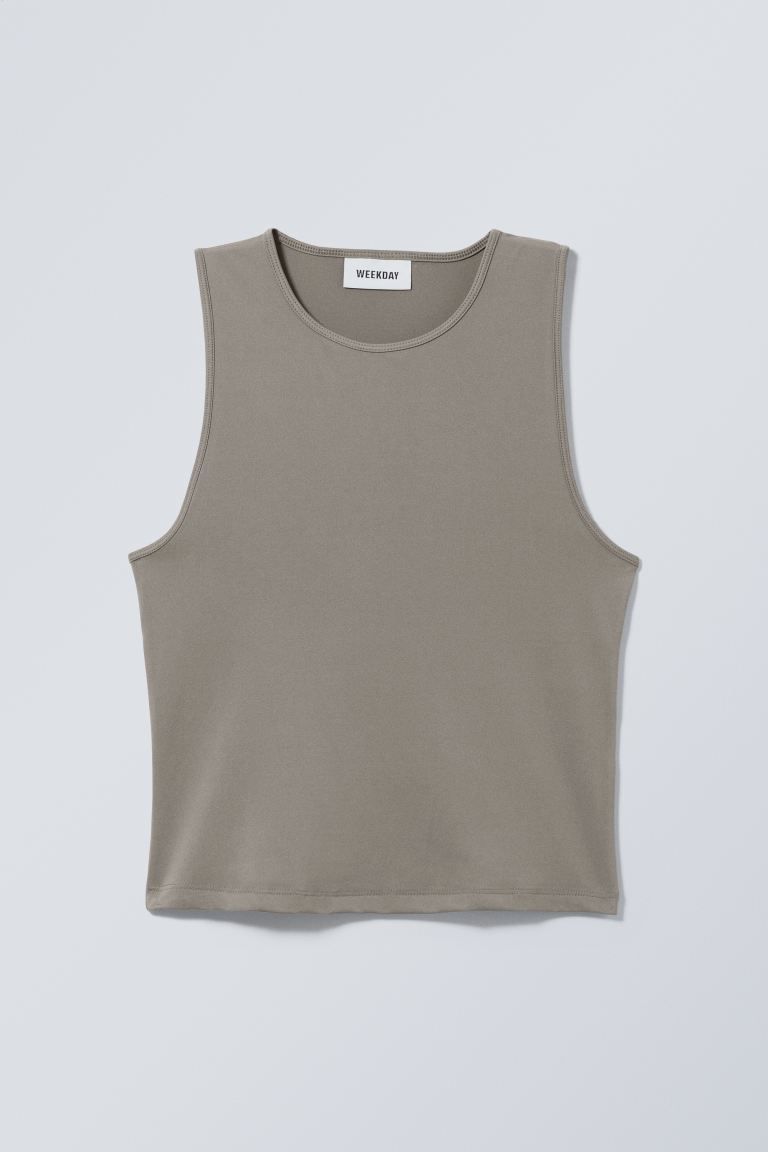 Fine Fitted Tank Top | H&M (UK, MY, IN, SG, PH, TW, HK)