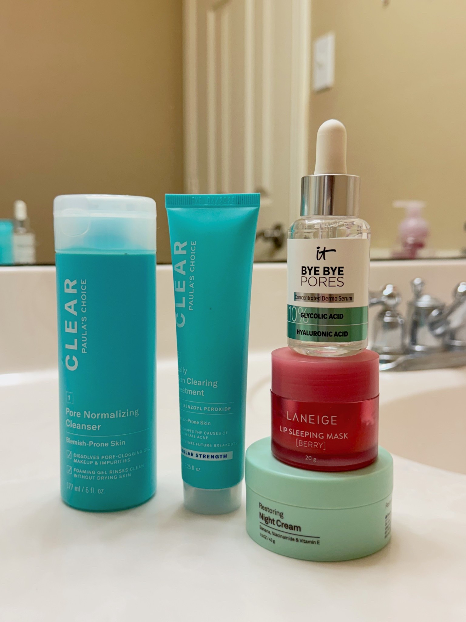 pm skin routine 
