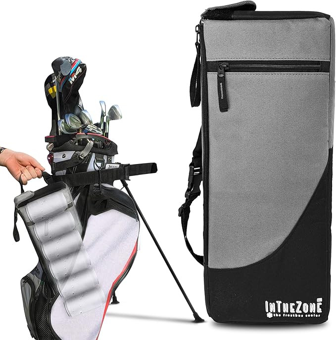 Frostbox Golf Bag Cooler with Ice Pack, Golf Accessories for Men, Golf Beer Sleeve Slim, Golf Bee... | Amazon (US)